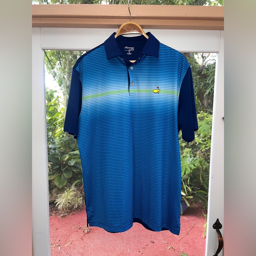 2016 Masters Blue Golf Polo